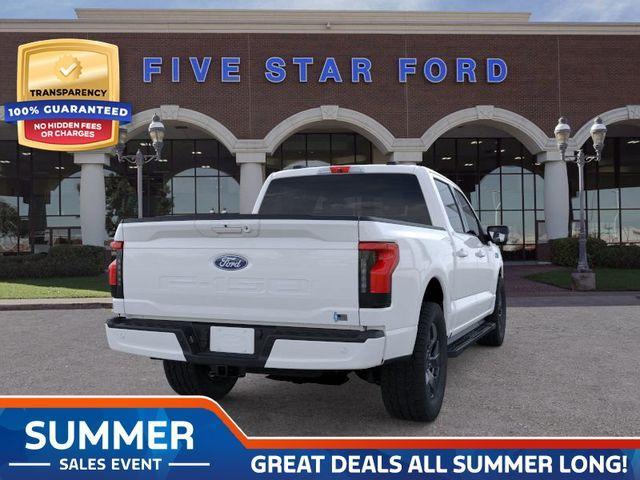 new 2025 Ford F-150 Lightning car, priced at $71,545