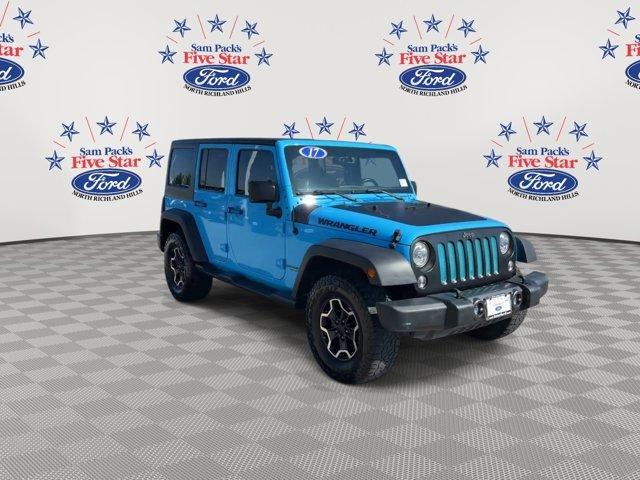 used 2017 Jeep Wrangler Unlimited car, priced at $20,000