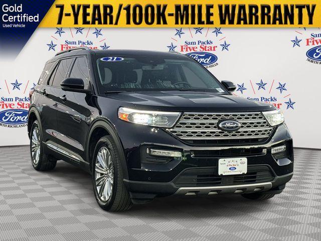 used 2021 Ford Explorer car, priced at $25,000