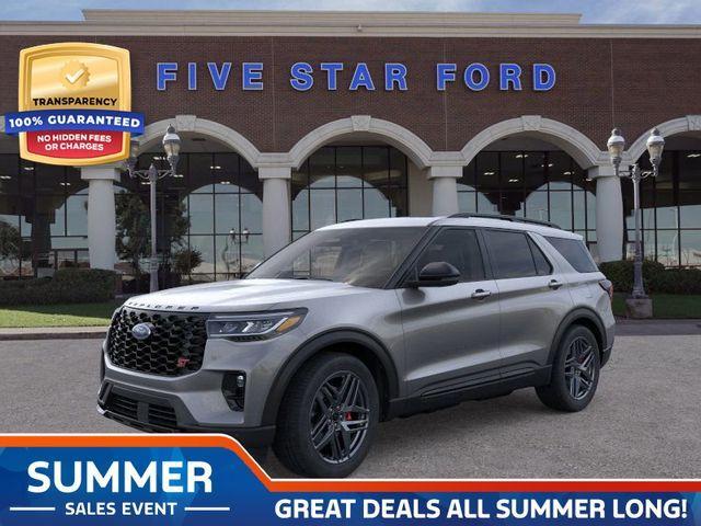 new 2025 Ford Explorer car, priced at $57,718