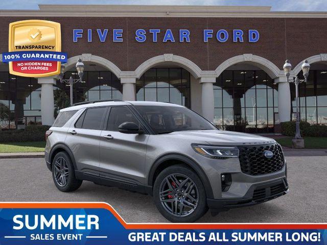 new 2025 Ford Explorer car, priced at $57,718
