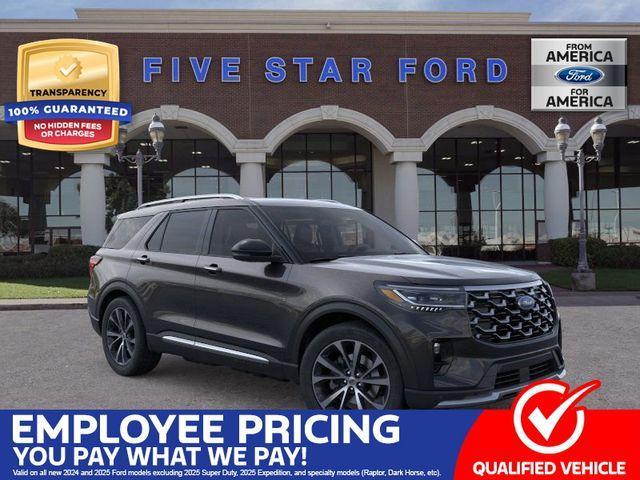 new 2025 Ford Explorer car, priced at $53,688