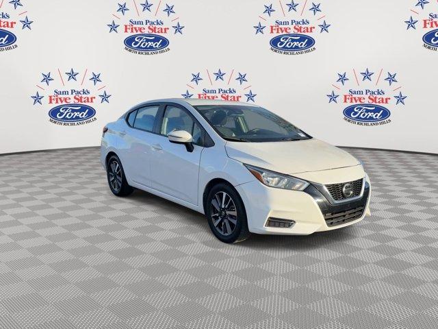 used 2021 Nissan Versa car, priced at $15,000