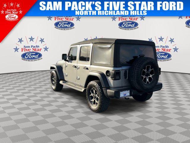 used 2018 Jeep Wrangler Unlimited car, priced at $20,000