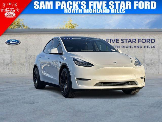 used 2022 Tesla Model Y car, priced at $32,000