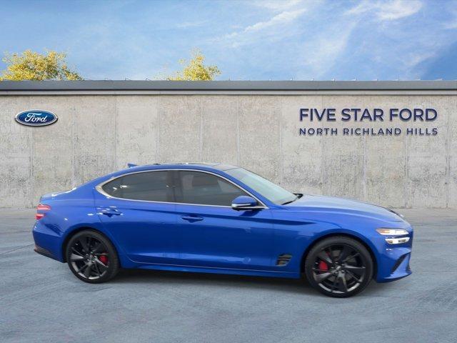 used 2022 Genesis G70 car, priced at $30,000