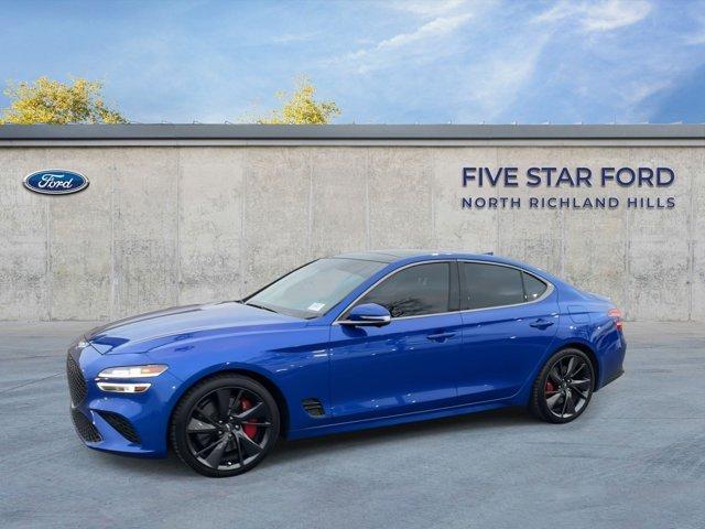 used 2022 Genesis G70 car, priced at $30,000