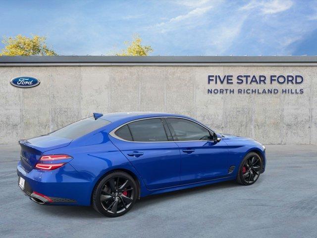 used 2022 Genesis G70 car, priced at $30,000