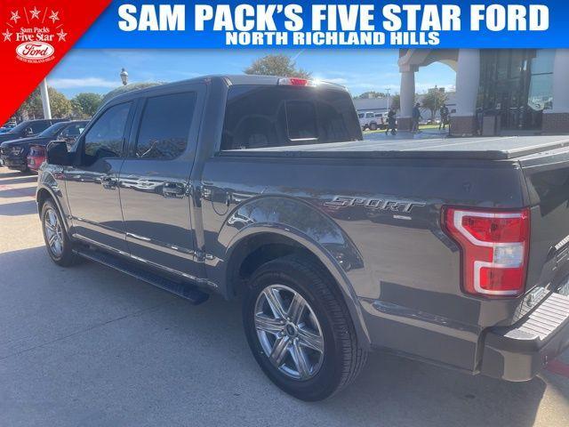 used 2018 Ford F-150 car, priced at $16,000