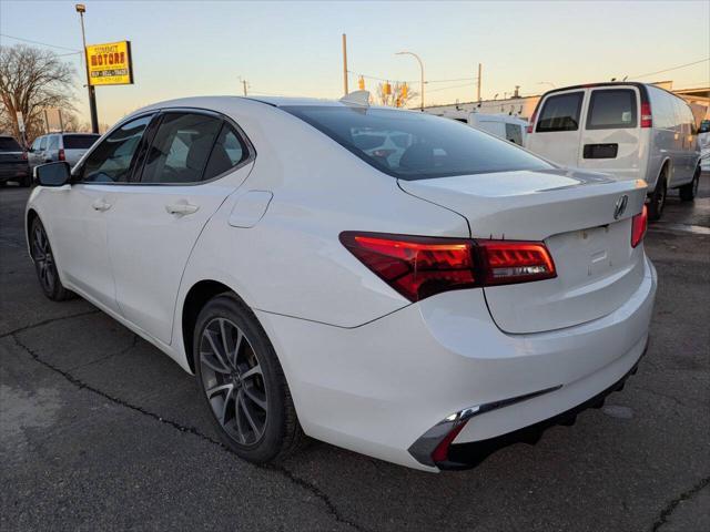 used 2018 Acura TLX car, priced at $16,495