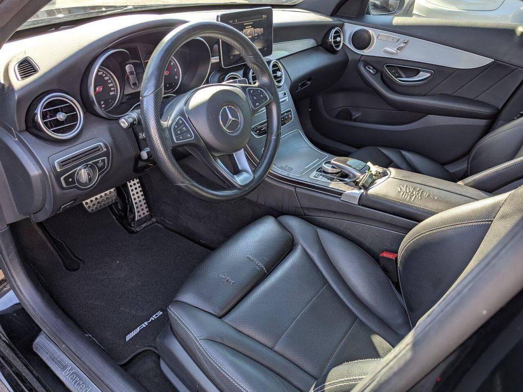 used 2018 Mercedes-Benz C-Class car, priced at $15,495