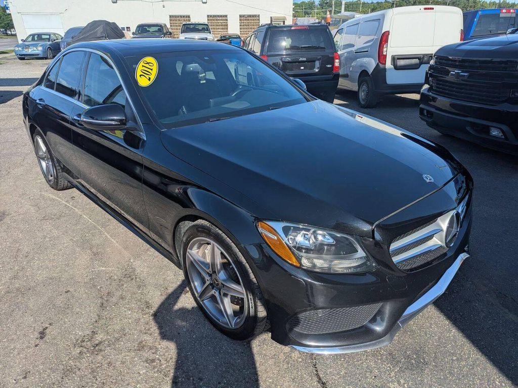 used 2018 Mercedes-Benz C-Class car, priced at $15,495
