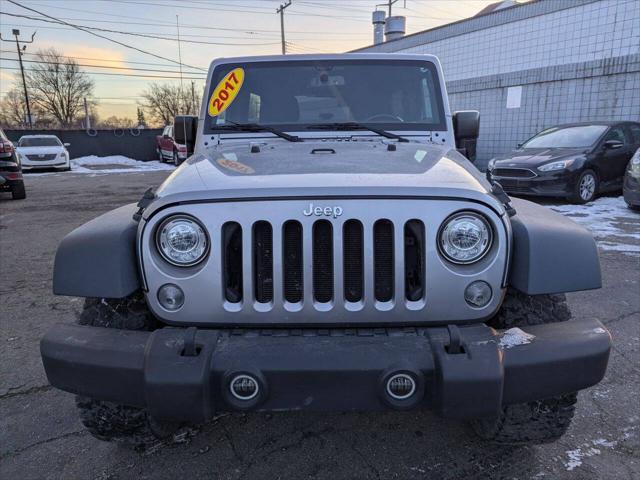 used 2017 Jeep Wrangler Unlimited car, priced at $17,995