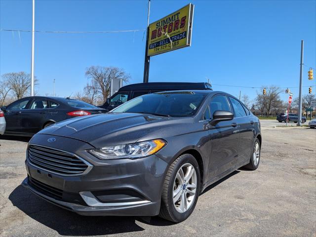 used 2018 Ford Fusion car, priced at $13,595