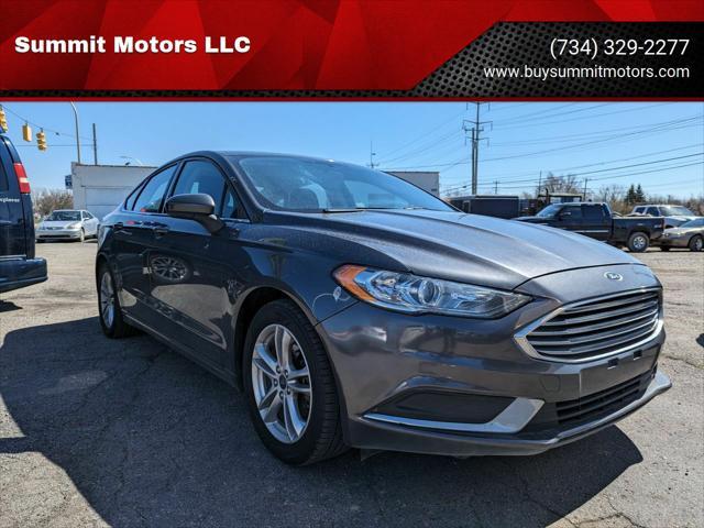 used 2018 Ford Fusion car, priced at $14,295