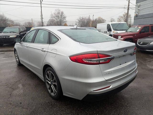 used 2019 Ford Fusion car, priced at $13,495