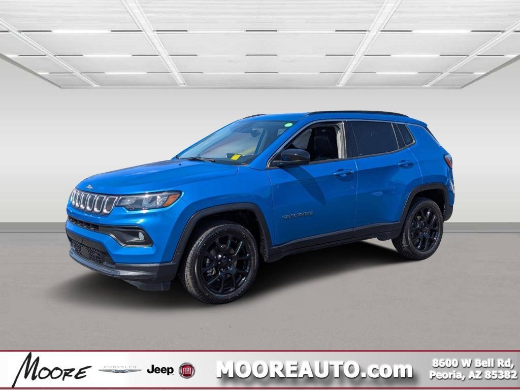 used 2022 Jeep Compass car, priced at $23,995