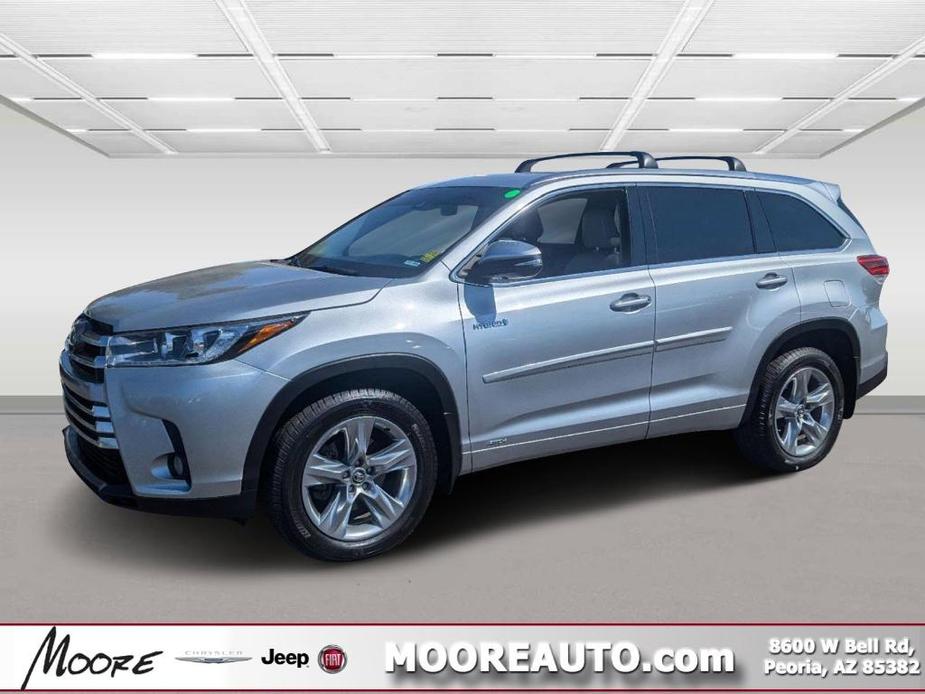 used 2017 Toyota Highlander Hybrid car, priced at $19,995