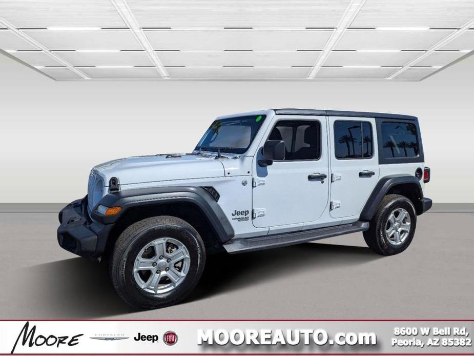 used 2020 Jeep Wrangler Unlimited car, priced at $23,995