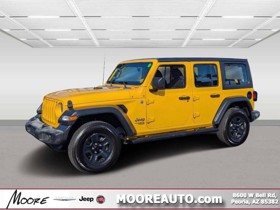 used 2018 Jeep Wrangler Unlimited car, priced at $23,995