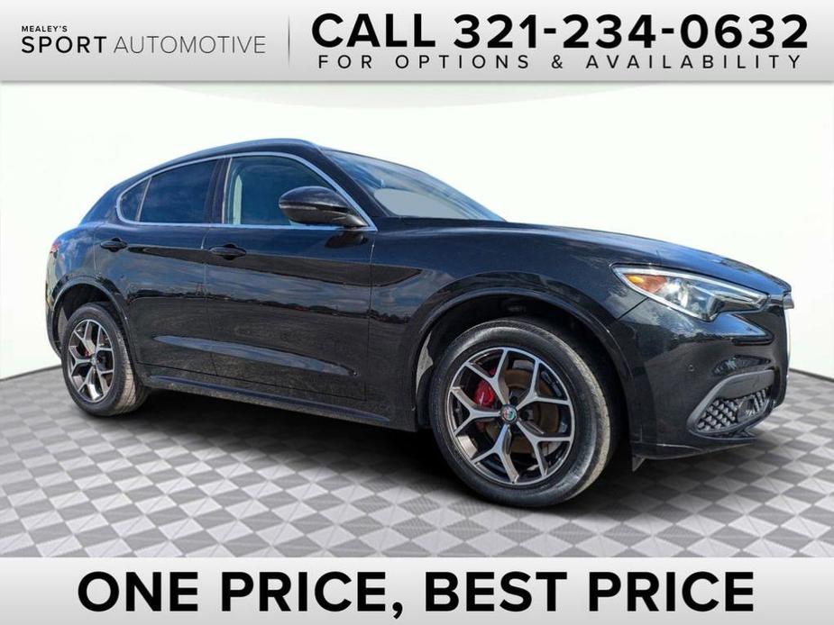 used 2021 Alfa Romeo Stelvio car, priced at $25,600