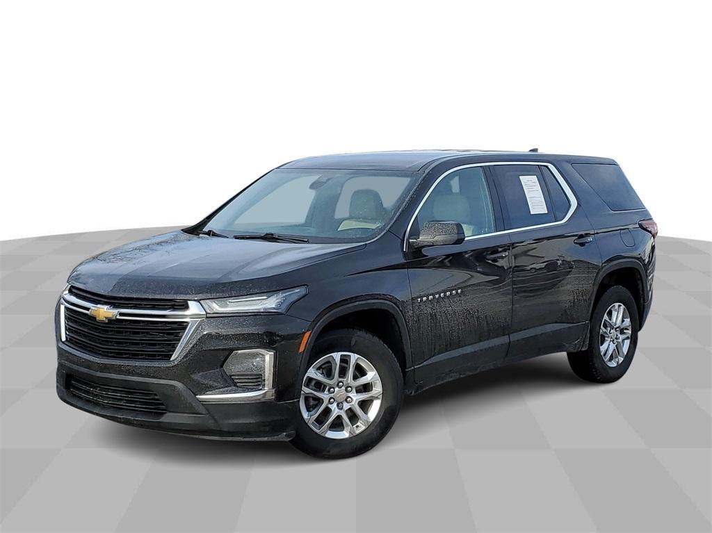 used 2022 Chevrolet Traverse car, priced at $21,750