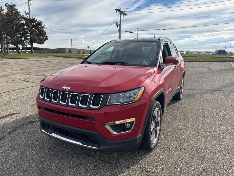 used 2021 Jeep Compass car, priced at $22,900