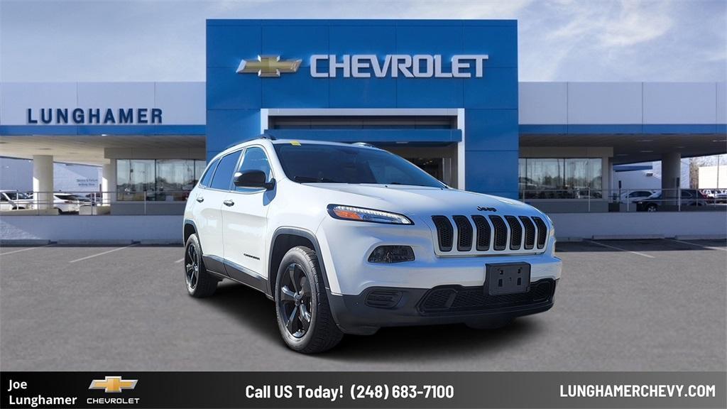 used 2017 Jeep Cherokee car, priced at $13,200