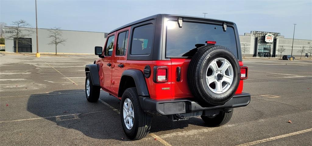 used 2022 Jeep Wrangler Unlimited car, priced at $34,250