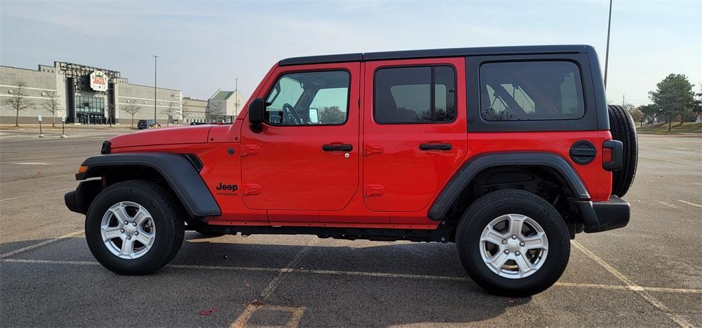 used 2022 Jeep Wrangler Unlimited car, priced at $34,250