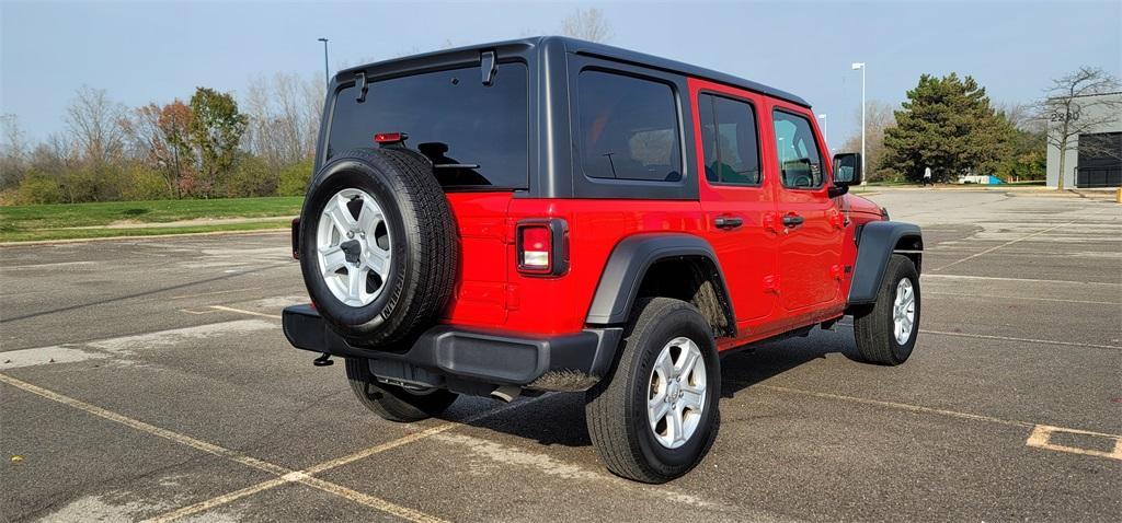 used 2022 Jeep Wrangler Unlimited car, priced at $34,250