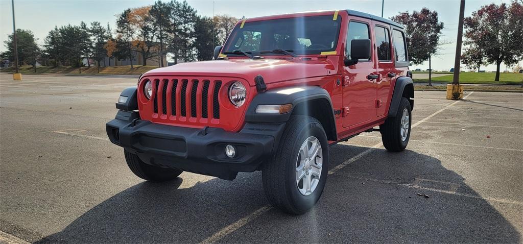 used 2022 Jeep Wrangler Unlimited car, priced at $34,250