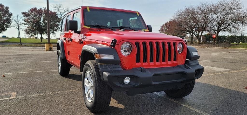 used 2022 Jeep Wrangler Unlimited car, priced at $34,250