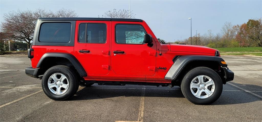 used 2022 Jeep Wrangler Unlimited car, priced at $34,250