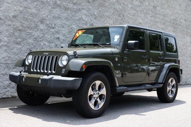used 2016 Jeep Wrangler Unlimited car, priced at $21,819