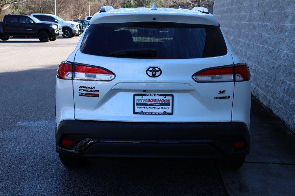 used 2023 Toyota Corolla Cross Hybrid car, priced at $30,857