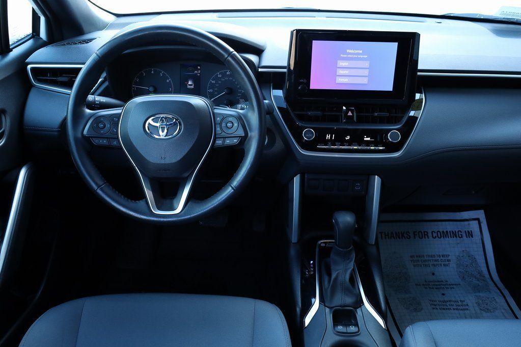 used 2023 Toyota Corolla Cross Hybrid car, priced at $30,857