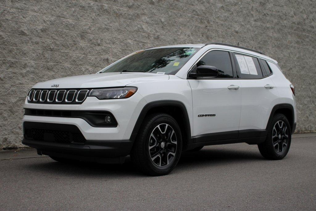 used 2022 Jeep Compass car, priced at $21,597