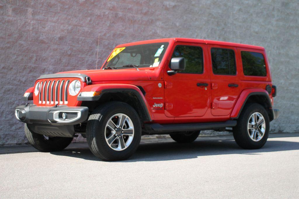 used 2020 Jeep Wrangler Unlimited car, priced at $36,747