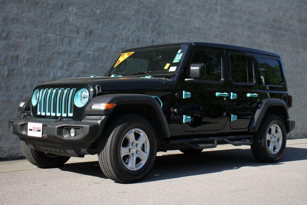 used 2022 Jeep Wrangler Unlimited car, priced at $35,799