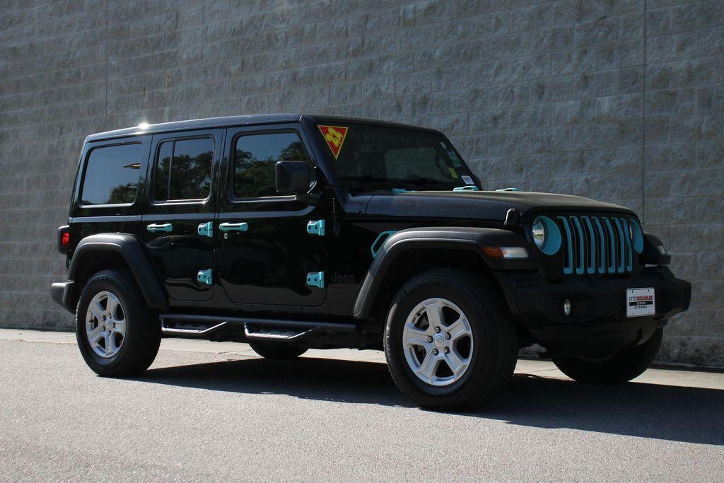 used 2022 Jeep Wrangler Unlimited car, priced at $36,613