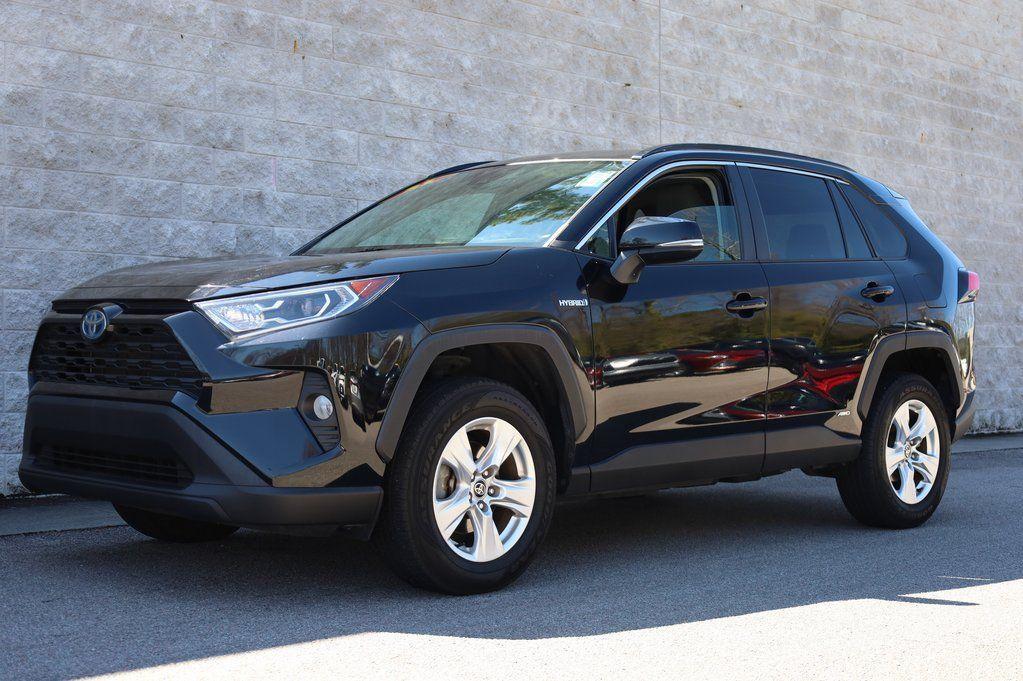 used 2021 Toyota RAV4 Hybrid car, priced at $28,599