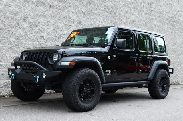 used 2020 Jeep Wrangler Unlimited car, priced at $29,997