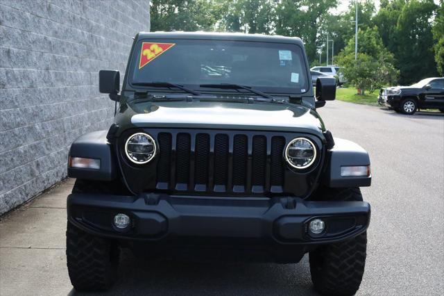 used 2022 Jeep Wrangler car, priced at $27,715