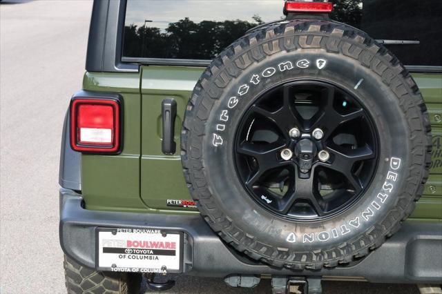 used 2022 Jeep Wrangler car, priced at $27,715