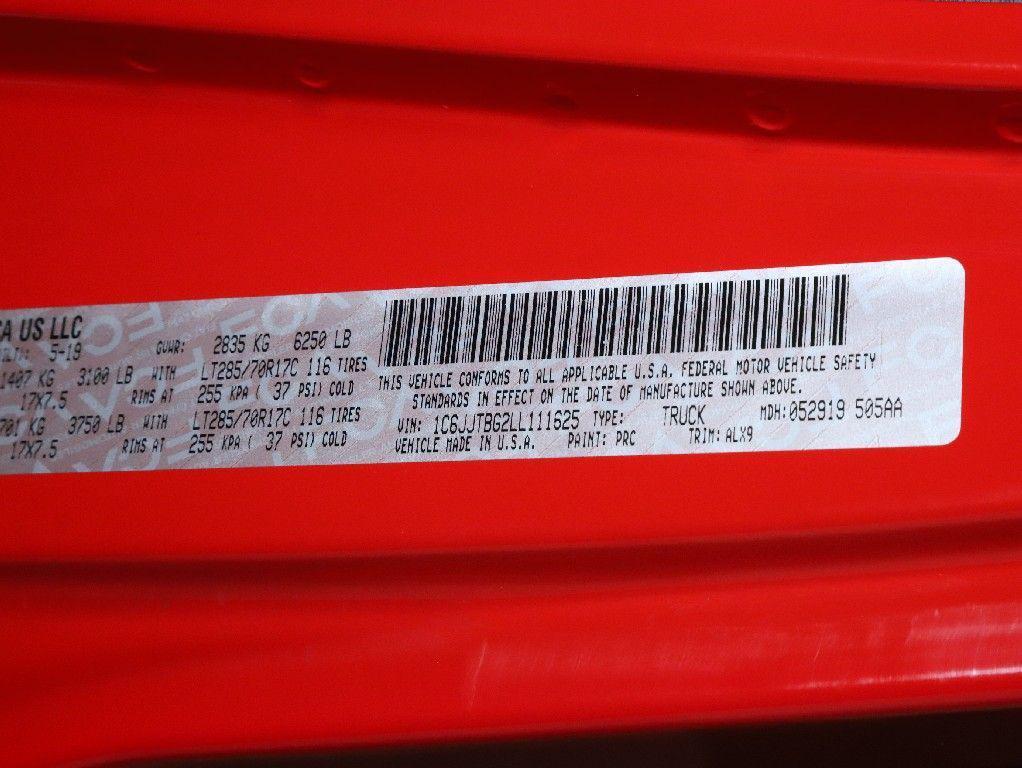 used 2020 Jeep Gladiator car, priced at $44,986