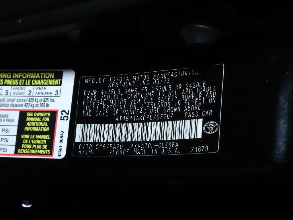 used 2023 Toyota Camry car, priced at $20,891