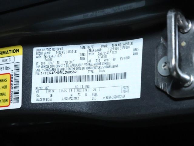 used 2021 Ford Ranger car, priced at $27,246