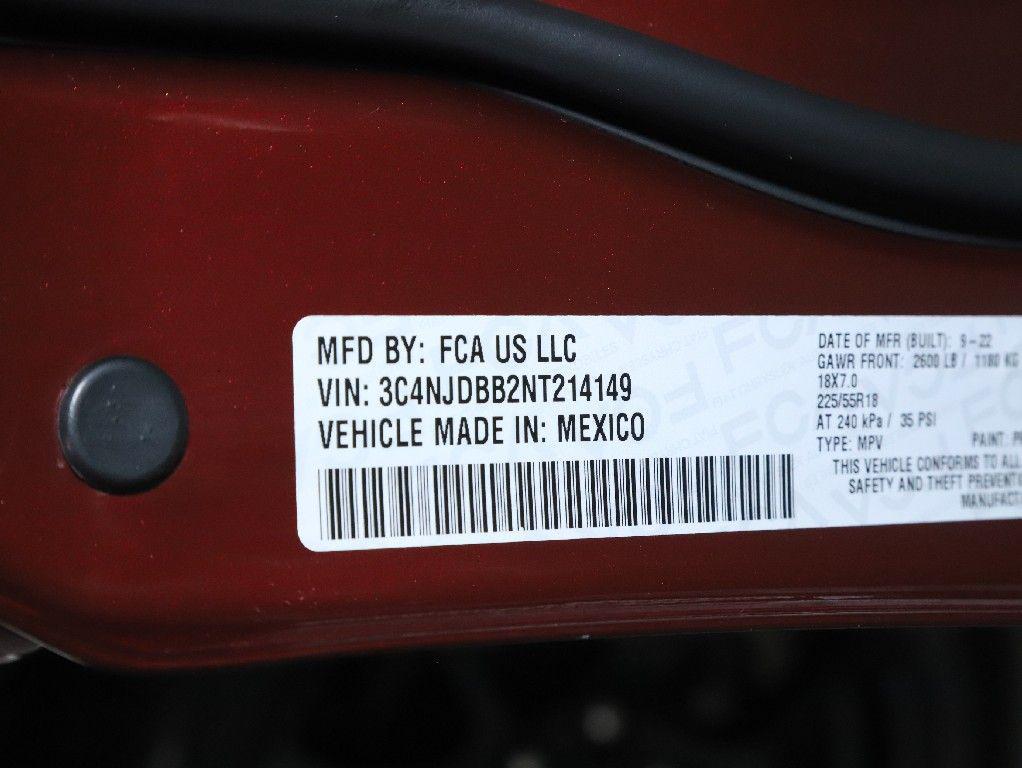 used 2022 Jeep Compass car, priced at $20,691