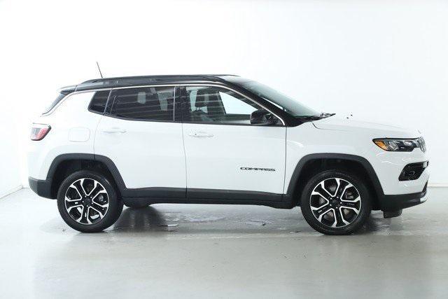 used 2023 Jeep Compass car, priced at $24,235